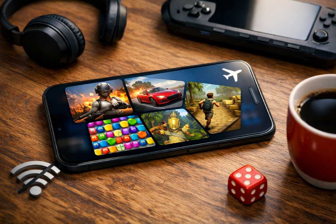 Best Offline Games Without Internet for Your Mobile Device