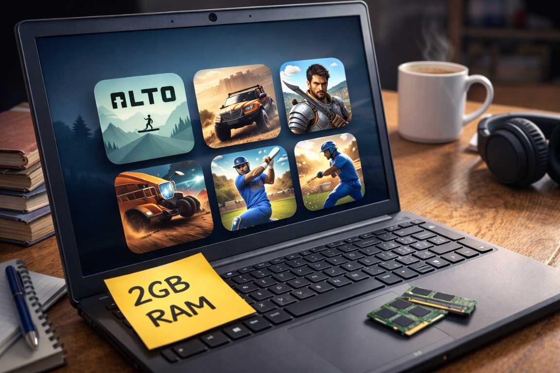 Best Offline Games for 2GB RAM: Top Picks for Low-End PC