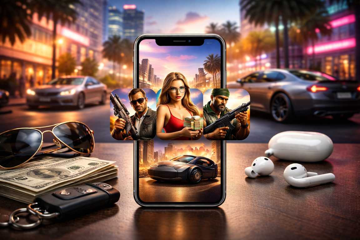 Top iOS Games Similar to GTA: Best iPhone Alternatives